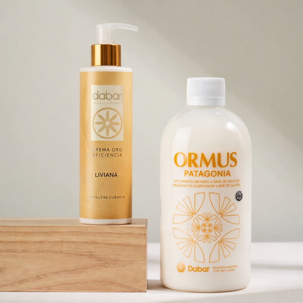 Combo Ormus Patagonia + Crema Oro Liviana