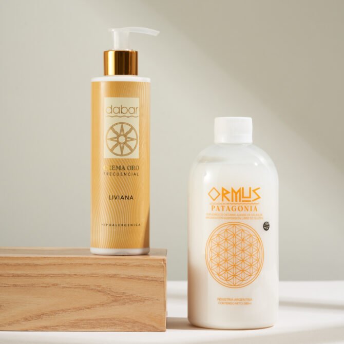 Combo Ormus Patagonia + Crema Oro Liviana