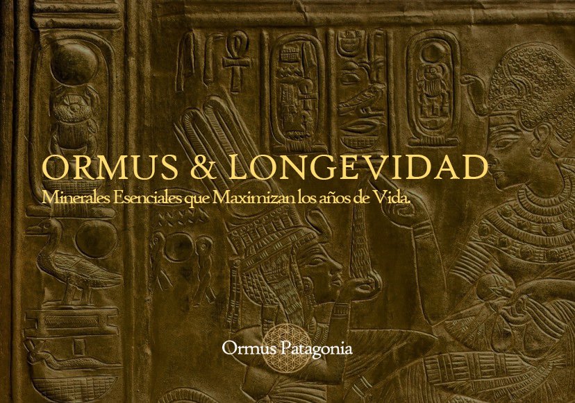 Ormus y Longevidad: Minerales que maximizan tus años de vida