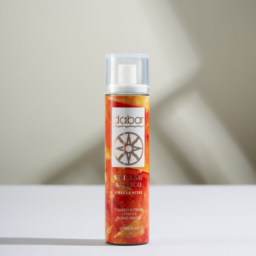 Splash Áurico Vitalidad (Cuarzo Citrino, Ormus & Blend Frutal)