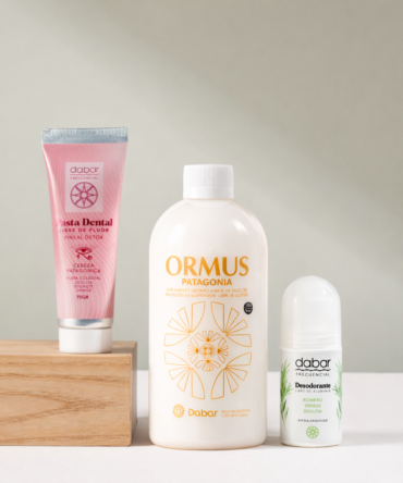 Kit Bienestar: Ormus, Pasta Dental Sin Fluor & Desodorante Sin aluminio.